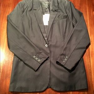 NWT Pinstriped SANCTUARY Blazer Jacket L